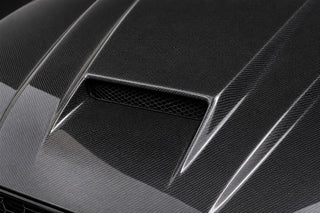 2018-2024 Audi A5/S5/RS5 B9/B9.5 Carbon Fiber Hood - Detail closeup