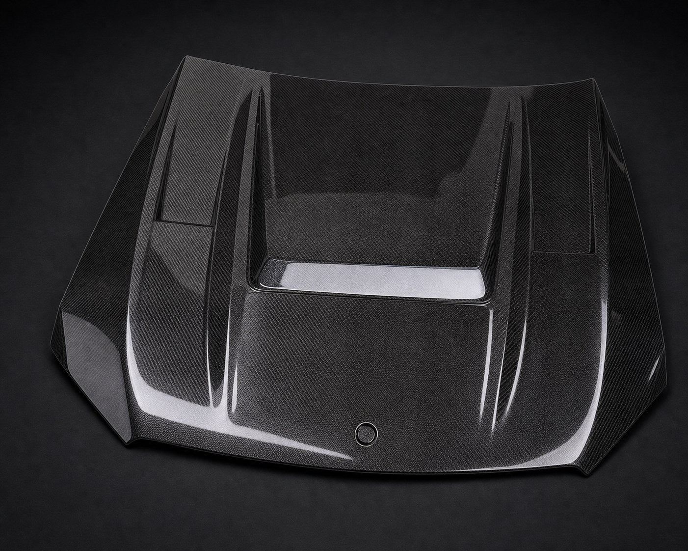 2019-2021 Mercedes-Benz C-Class W205 Facelift AR Style Carbon Fiber Hood - Hero product