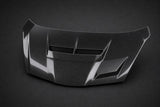2009-2013 Honda Fit / Jazz GE8 T-R Style Carbon Fiber Hood - Hero product