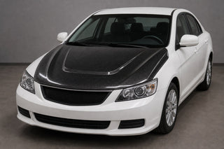 2009-2013 Geely Emgrand EC7 GL Style Carbon Fiber Hood - Installed context