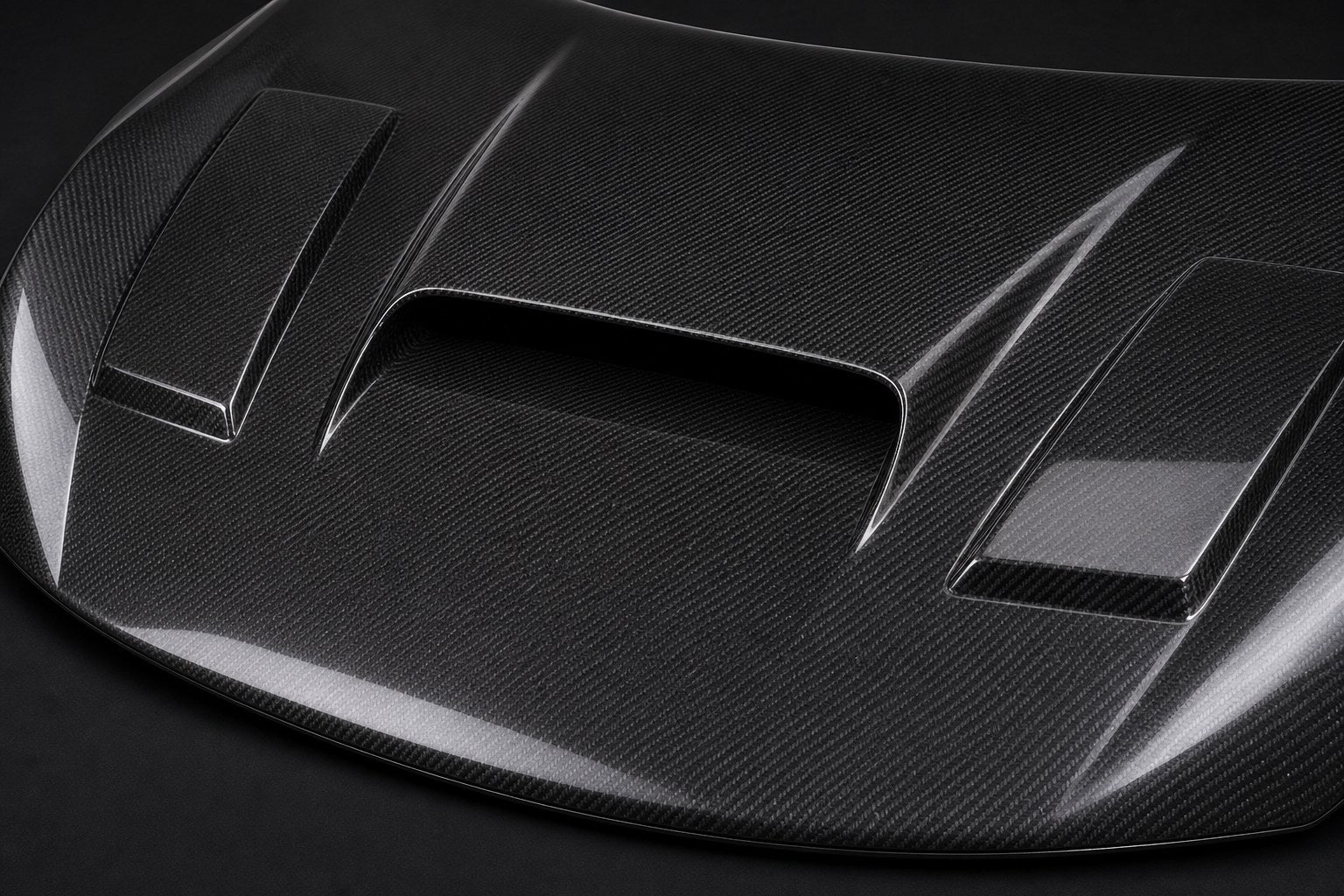 2013-2020 Toyota 86 / Subaru BRZ ZN6/ZC6 WRC Style Carbon Fiber Hood - Detail closeup