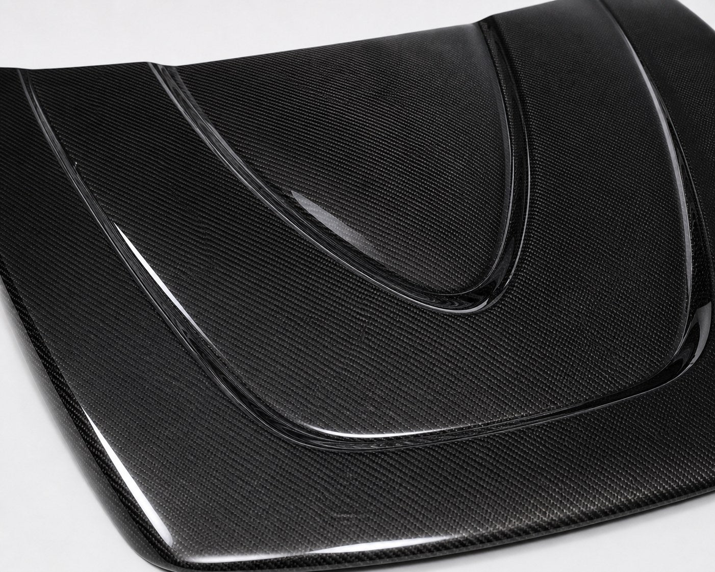 2004-2011 Mazda RX-8 SE3P OEM Style Carbon Fiber Hood - Detail closeup