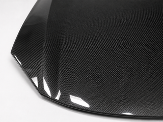 2022-2026 Toyota GR86 / Subaru BRZ ZN8/ZD8 OEM Style Carbon Fiber Hood - Detail closeup