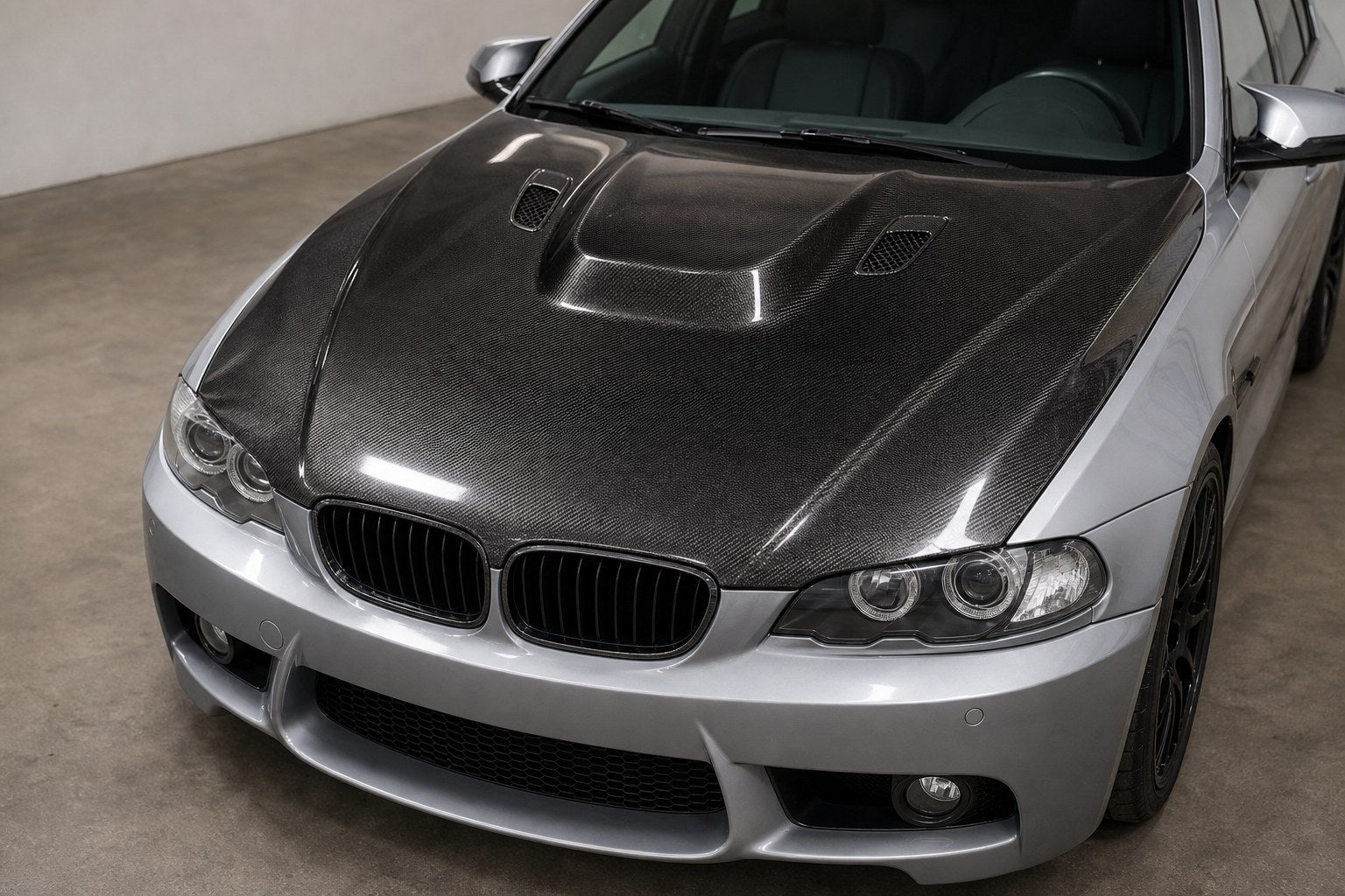 2017-2023 BMW 1 Series F52 Carbon Fiber Hood - Installed context