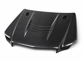 2014-2016 Mercedes-Benz E-Class W212 Facelift Carbon Fiber Hood - Alternate angle