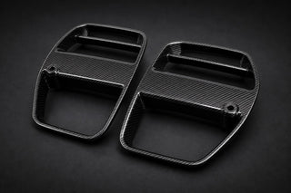 2021-2026 BMW M3 G80 / M4 G82 Carbon Fiber Grille / Trim - Alternate angle