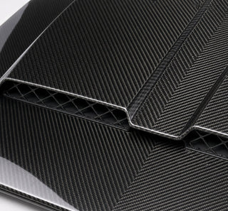 2019-2024 Mercedes-Benz G-Class W463A/W464 Dry Carbon Fiber Hood - Detail closeup