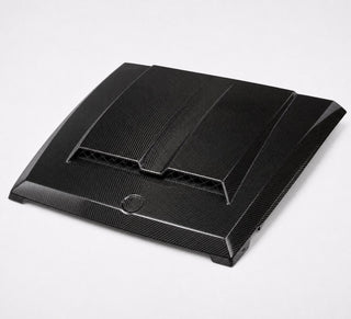 2019-2024 Mercedes-Benz G-Class W463A/W464 Dry Carbon Fiber Hood - Alternate angle