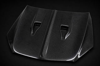 2014-2020 Mercedes-Benz S-Class W222 S63/S65 Style Carbon Fiber Hood - Alternate angle
