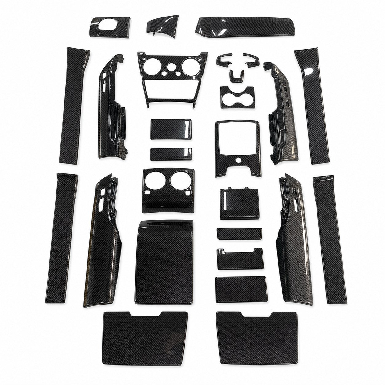 2019-2024 Rolls-Royce Cullinan 4-Seat B-Style Dry Carbon Fiber Interior Kit - Hero product