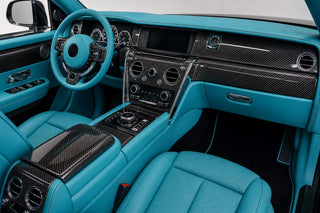 2019-2024 Rolls-Royce Cullinan 4-Seat B-Style Dry Carbon Fiber Interior Kit - Installed context