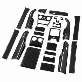 2019-2024 Rolls-Royce Cullinan 4-Seat B-Style Dry Carbon Fiber Interior Kit - Alternate angle
