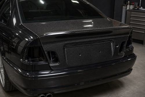 1999-2006 BMW 3 Series E46 Carbon Fiber Decklid - Installed context