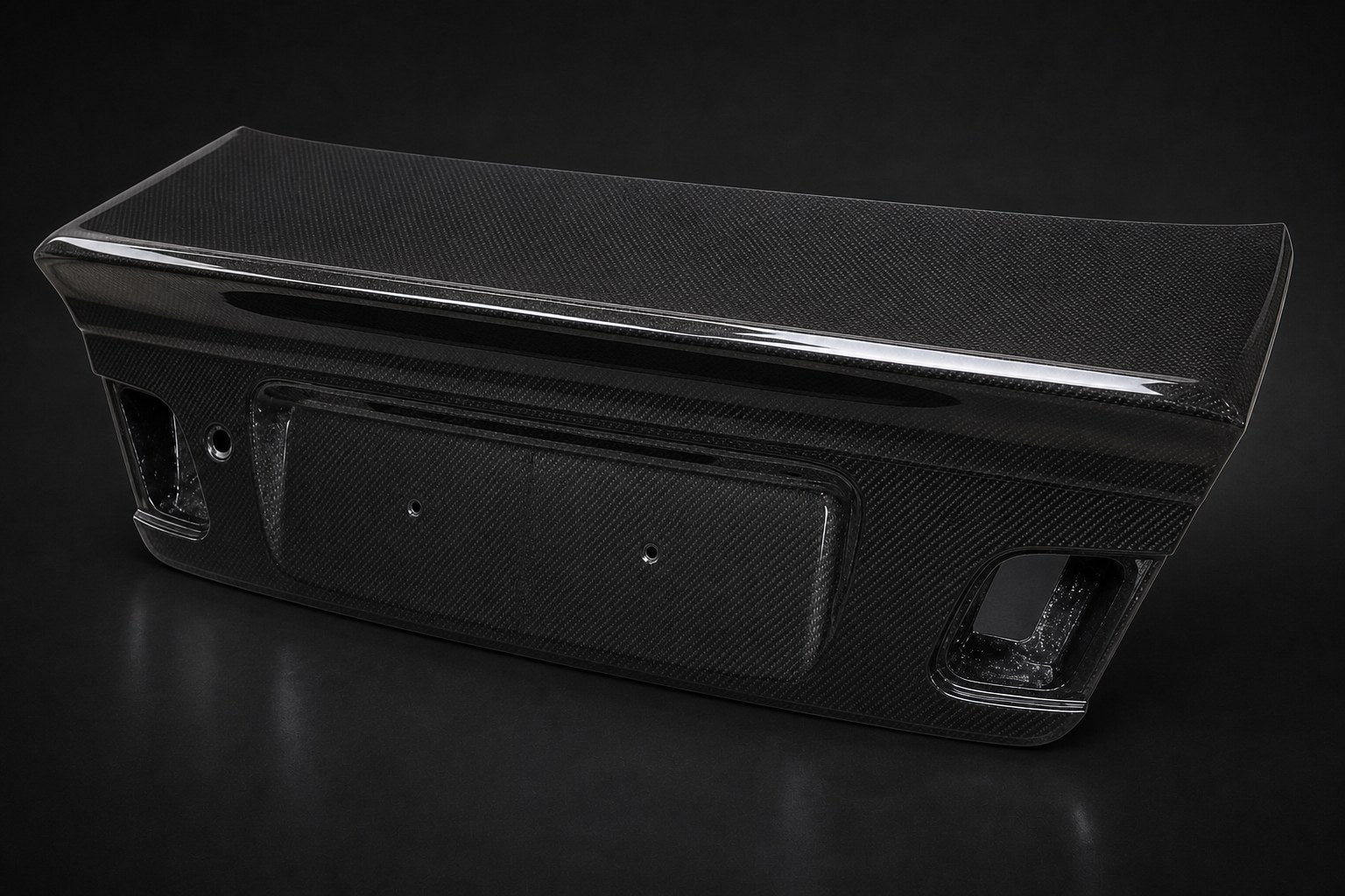 1999-2006 BMW 3 Series E46 Carbon Fiber Decklid - Alternate angle