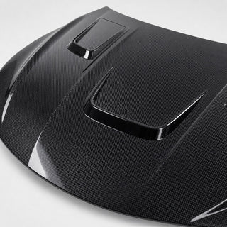 2018-2024 Toyota Camry XV70 Carbon Fiber Hood - Detail closeup