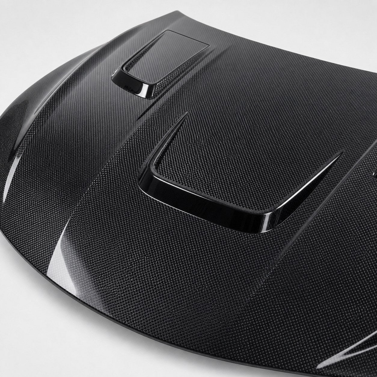 2018-2024 Toyota Camry XV70 Carbon Fiber Hood - Detail closeup