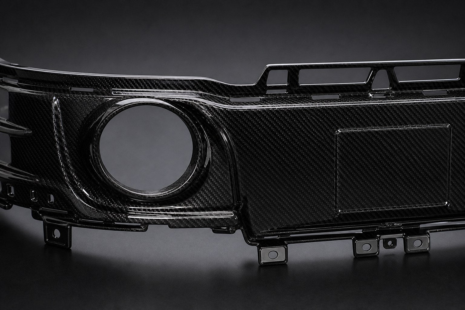 2019-2026 Porsche 911 992 Carbon Fiber Rear Diffuser - Detail closeup