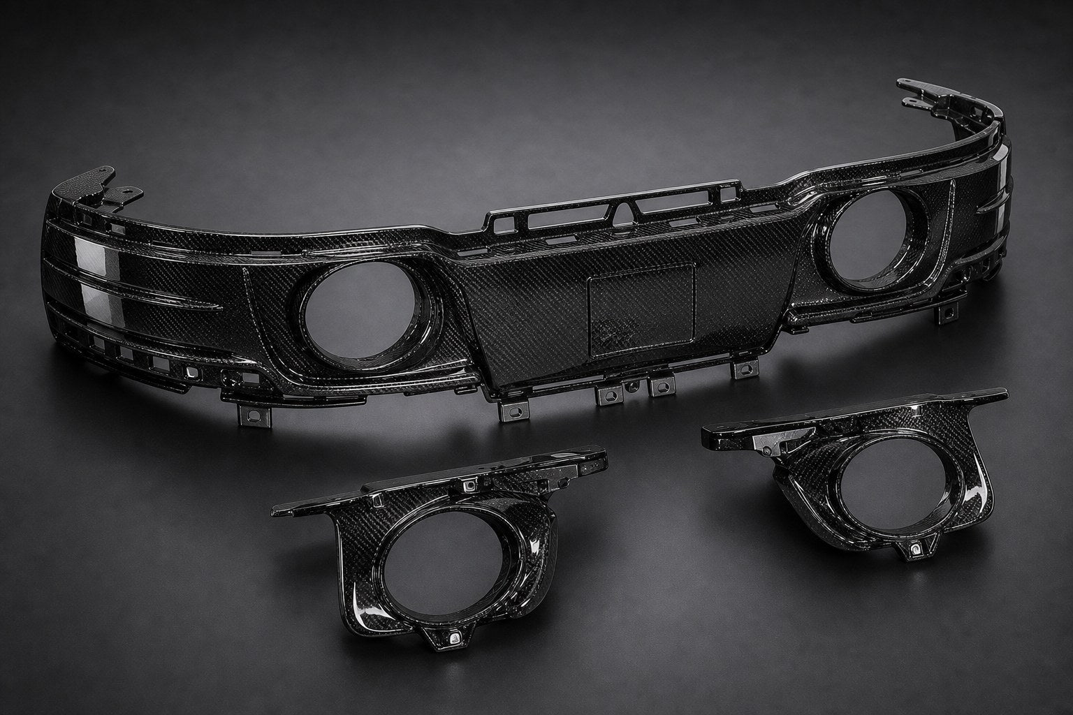 2019-2026 Porsche 911 992 Carbon Fiber Rear Diffuser - Alternate angle