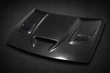 2015-2023 Dodge Challenger LC OEM Style Carbon Fiber Hood - Hero product
