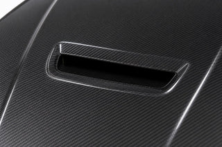 2015-2024 Lexus RC F Carbon Fiber Hood - Detail closeup