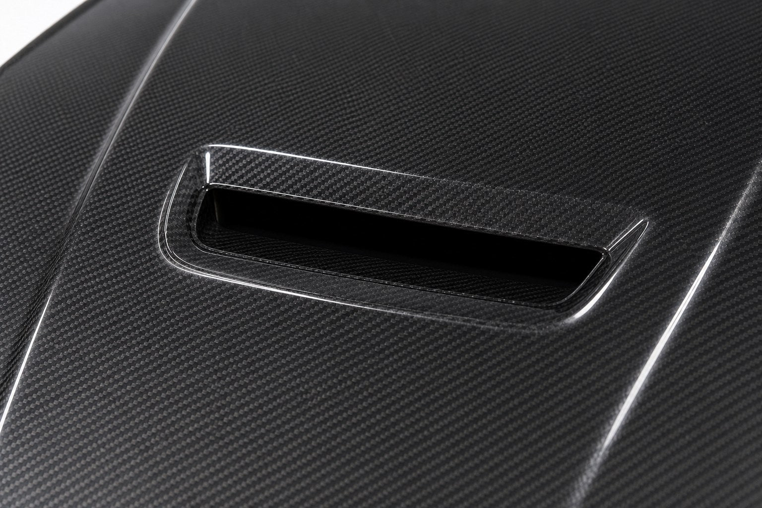 2015-2024 Lexus RC F Carbon Fiber Hood - Detail closeup
