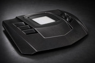 2024-2026 Ford Mustang S650 Vented Carbon Fiber Hood - Alternate angle