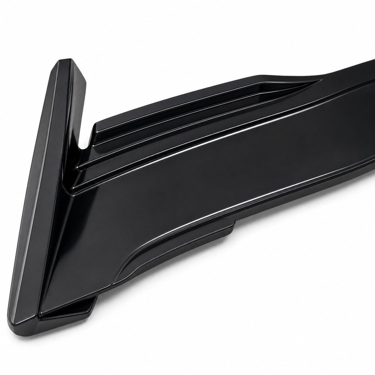 2024-2026 Ford Mustang S650 Dark Horse Style Unpainted PP Rear Spoiler - Detail closeup