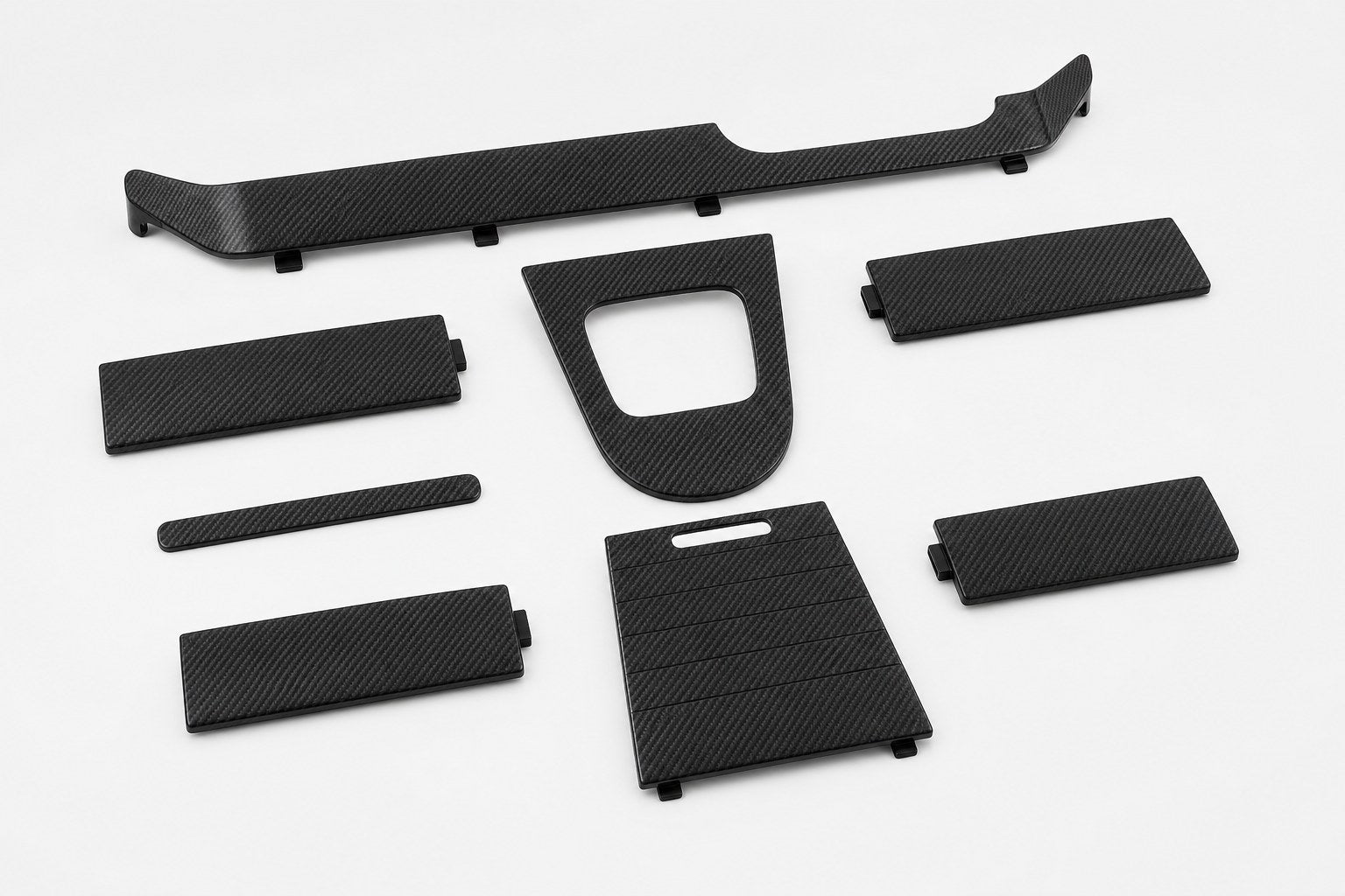2002-2018 Mercedes-Benz G-Class W463 Dry Carbon Fiber Interior Kit - Alternate angle