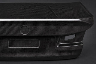 2017-2023 BMW 5 Series G30 / F90 M5 Carbon Fiber Decklid - Detail closeup