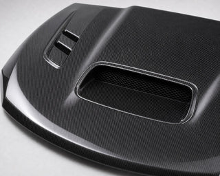 2013-2020 Toyota 86 / Subaru BRZ Honeycomb Carbon Fiber Hood - Detail closeup