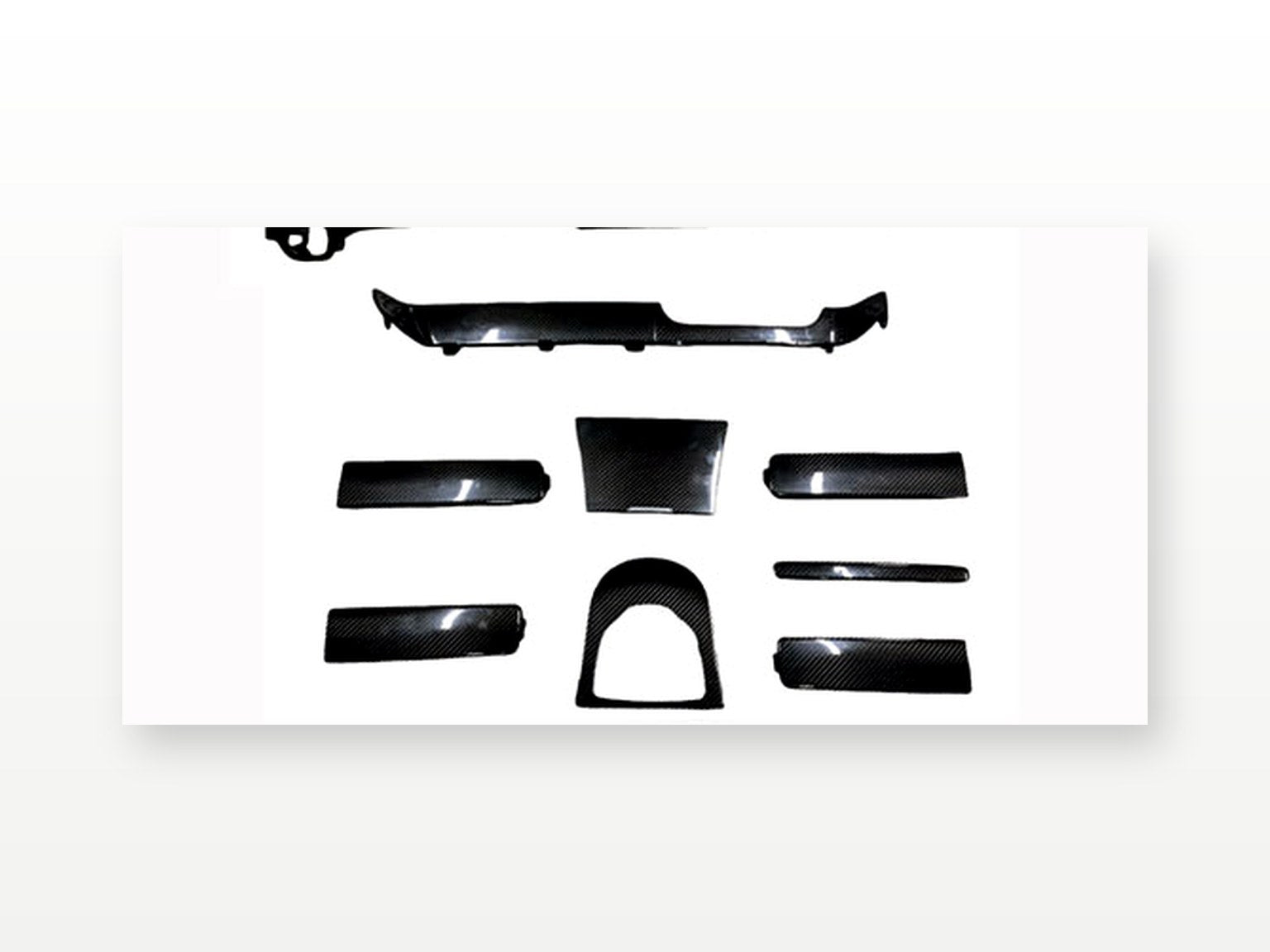 2019-2024 Mercedes-Benz G-Class W463A/W464 Dry Carbon Fiber Interior Kit - Alternate angle