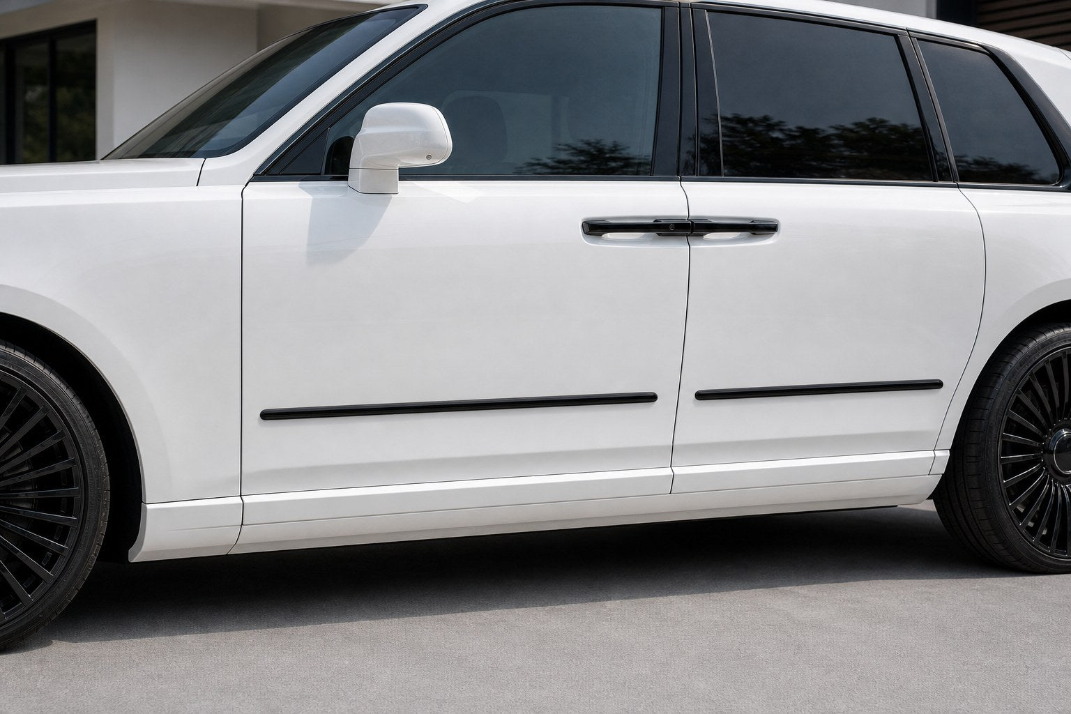 2019-2024 Rolls-Royce Cullinan Stainless Steel Exterior Trim - Installed context