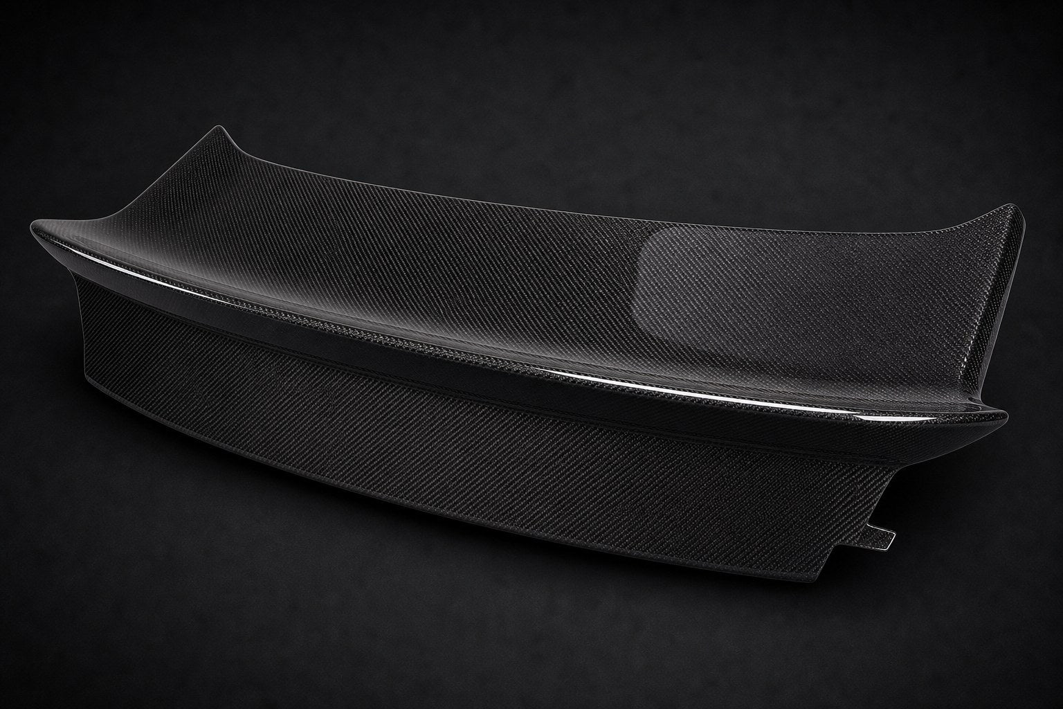2015-2023 Ford Mustang S550 Carbon Fiber Decklid Panel - Alternate angle
