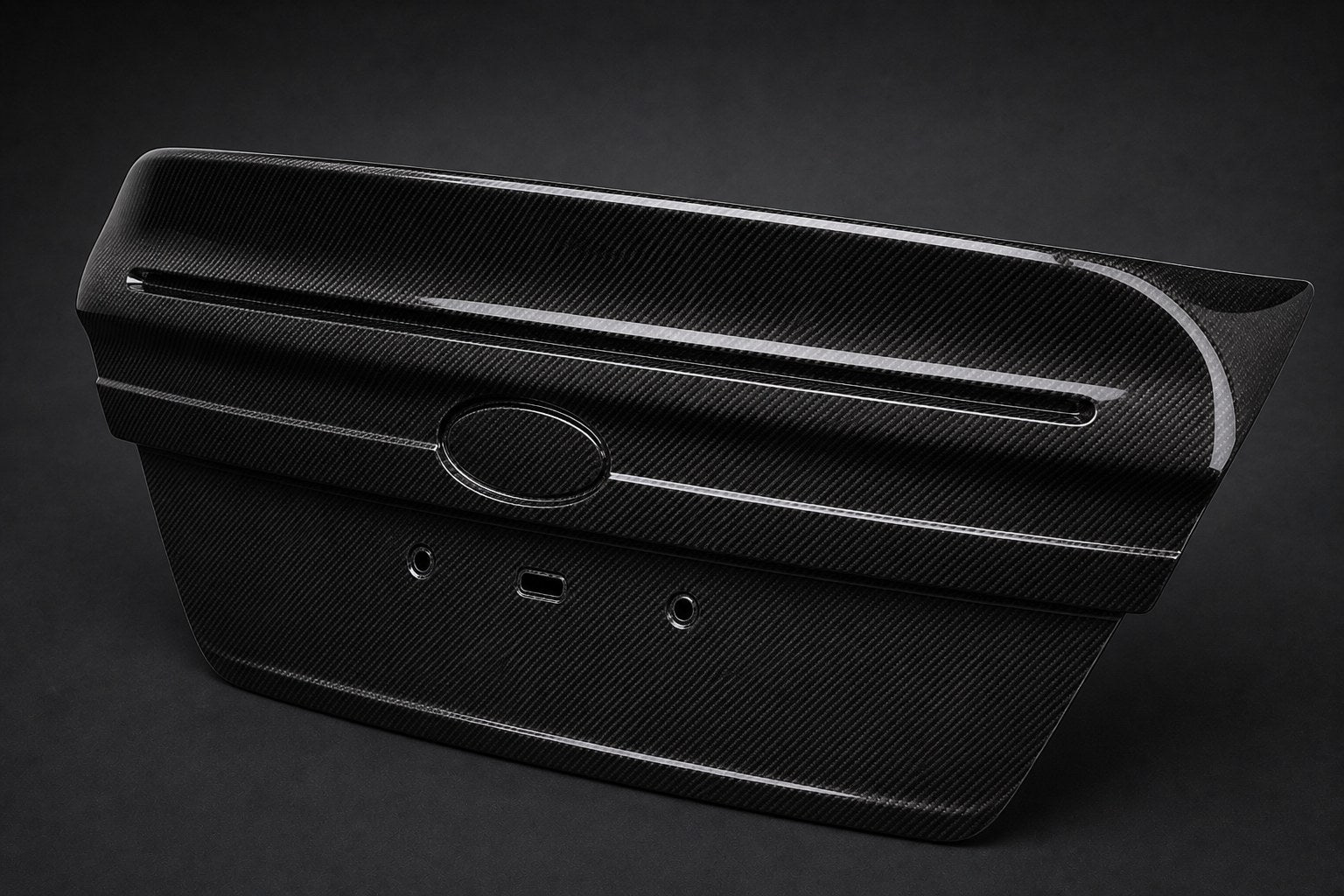 2022-2026 Subaru WRX VB Carbon Fiber Decklid - Alternate angle