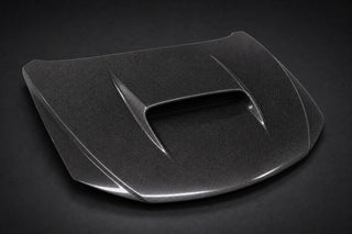 2008-2014 Subaru Impreza WRX/STI GR/GV Carbon Fiber Hood - Alternate angle