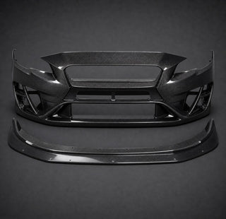 2015-2021 Subaru Impreza WRX/STI Carbon Fiber Front Bumper - Hero product