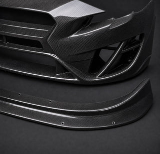 2015-2021 Subaru Impreza WRX/STI Carbon Fiber Front Bumper - Detail closeup