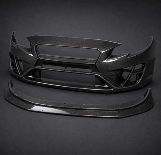 2015-2021 Subaru Impreza WRX/STI Carbon Fiber Front Bumper - Alternate angle