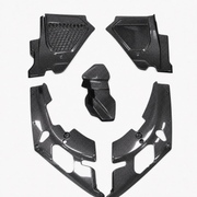 2021-2026 BMW 4 Series G22 Dry Carbon Fiber Headlight Cover Kit