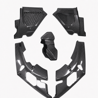 2021-2026 BMW 4 Series G22 Dry Carbon Fiber Headlight Cover Kit - Hero product