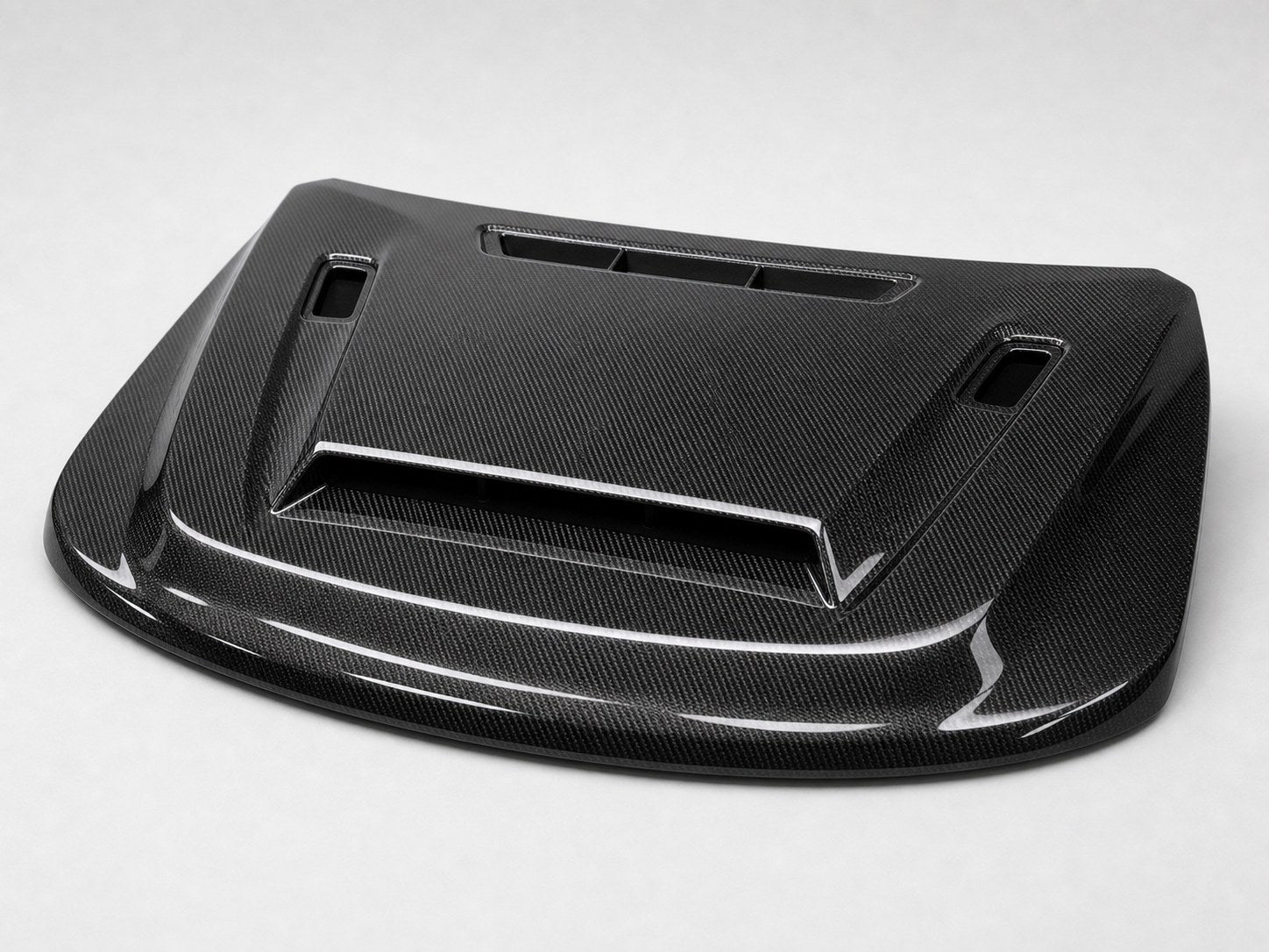 2011-2021 Jeep Grand Cherokee WK2 Carbon Fiber Hood - Alternate angle