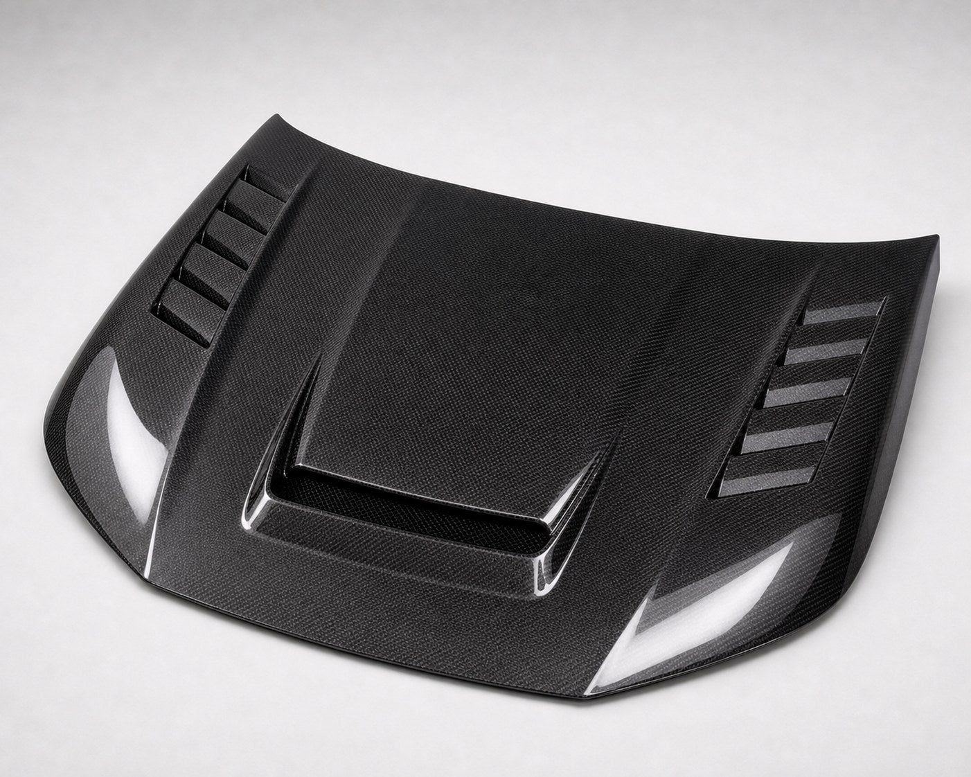 2022-2026 Honda Civic 11th Gen Carbon Fiber Hood - Alternate angle