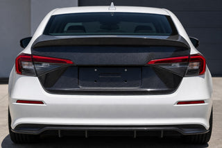 2022-2026 Honda Civic 11th Gen Carbon Fiber Decklid - Installed context