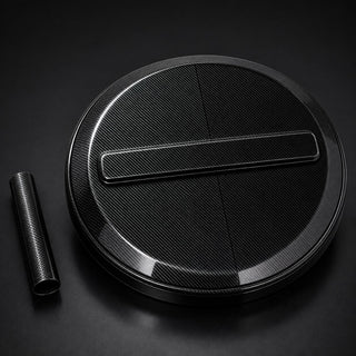 2019-2024 Mercedes-Benz G-Class W463A/W464 Dry Carbon Fiber Spare Tire Cover - Alternate angle