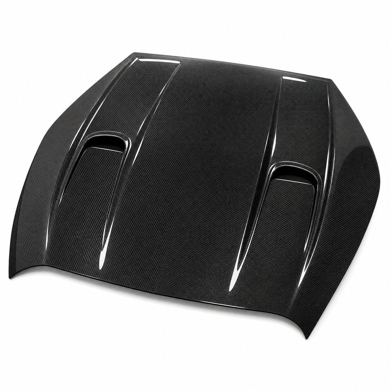 2018-2024 Audi A5/S5/RS5 B9 Carbon Fiber Hood - Alternate angle