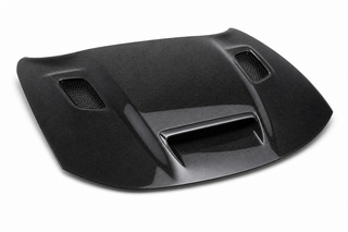 2015-2023 Dodge Charger LD Carbon Fiber Hood - Alternate angle