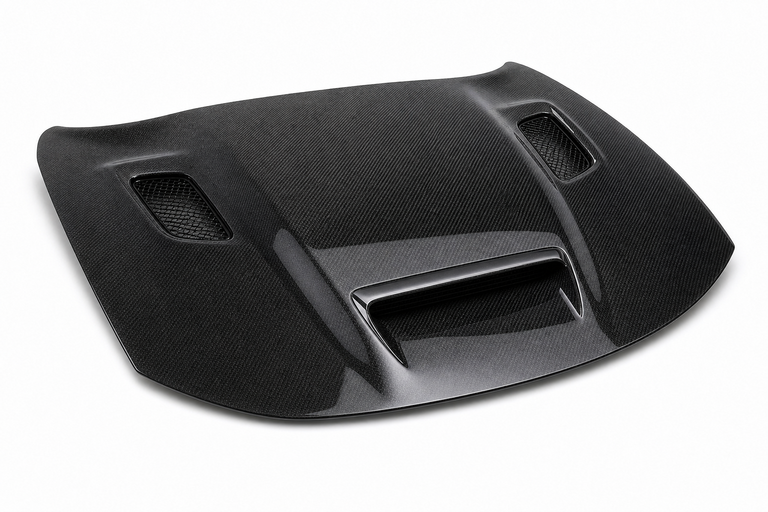 2015-2023 Dodge Charger LD Carbon Fiber Hood - Alternate angle
