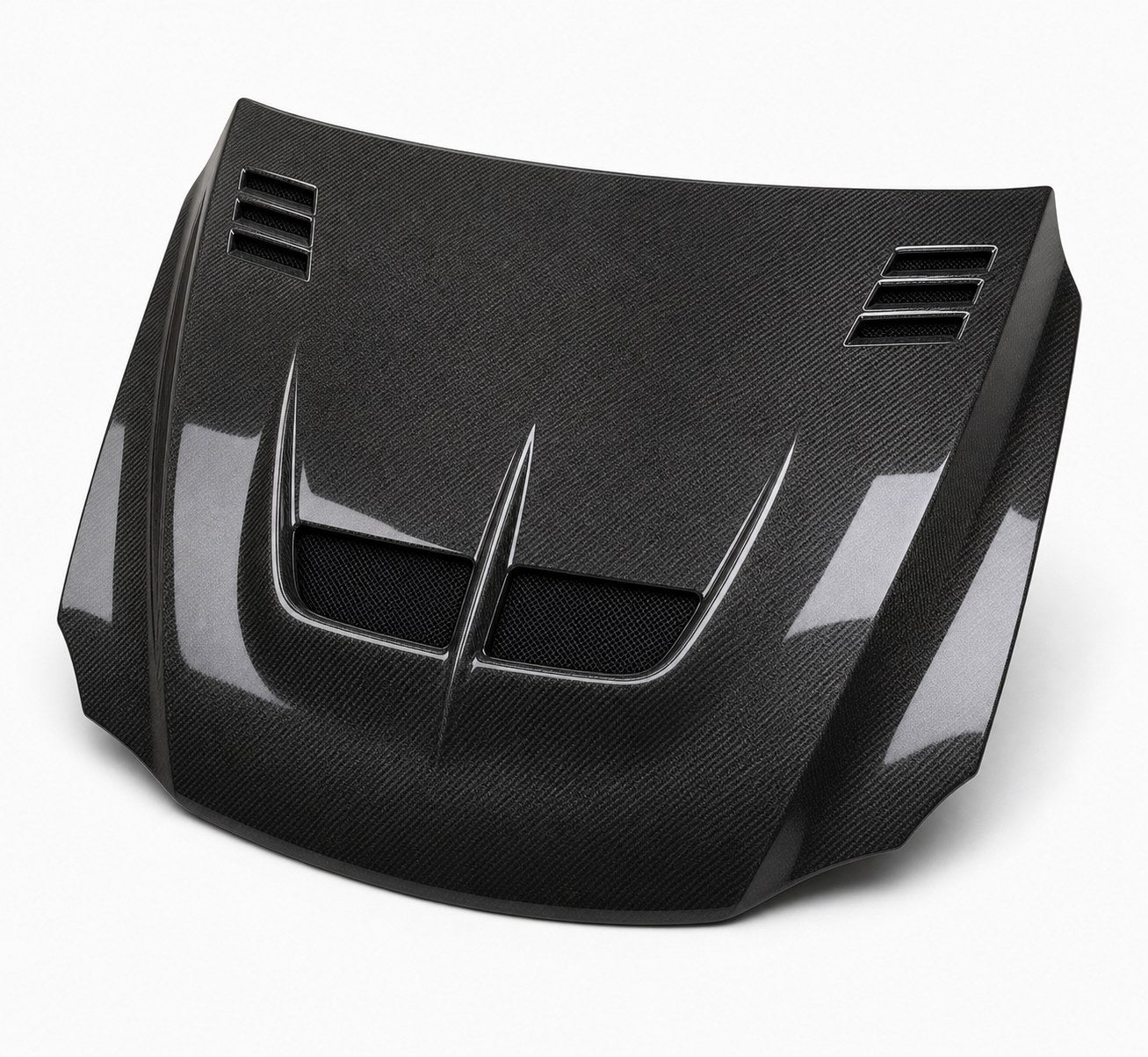 2006-2013 Lexus IS XE20 Carbon Fiber Hood - Alternate angle