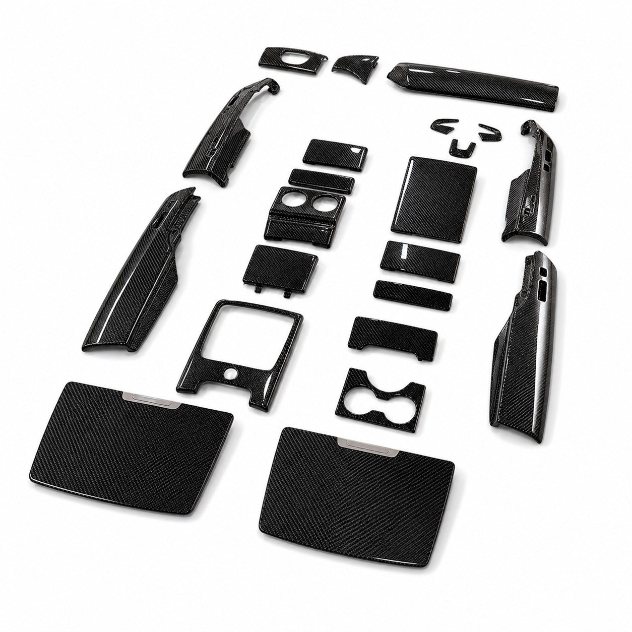 2019-2024 Rolls-Royce Cullinan Carbon Fiber Interior Kit - Alternate angle