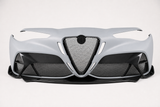 2017-2026 Alfa Romeo Giulia Unpainted PP Front Bumper Kit - Hero product